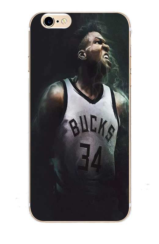 565 Giannis Antetokounmpo Алфавит Модный чехол для телефона, твердый прозрачный чехол для iphone 11Pro MAX 6 6s 7 8plus 5 4 X XS XR XSMax - Цвет: 565