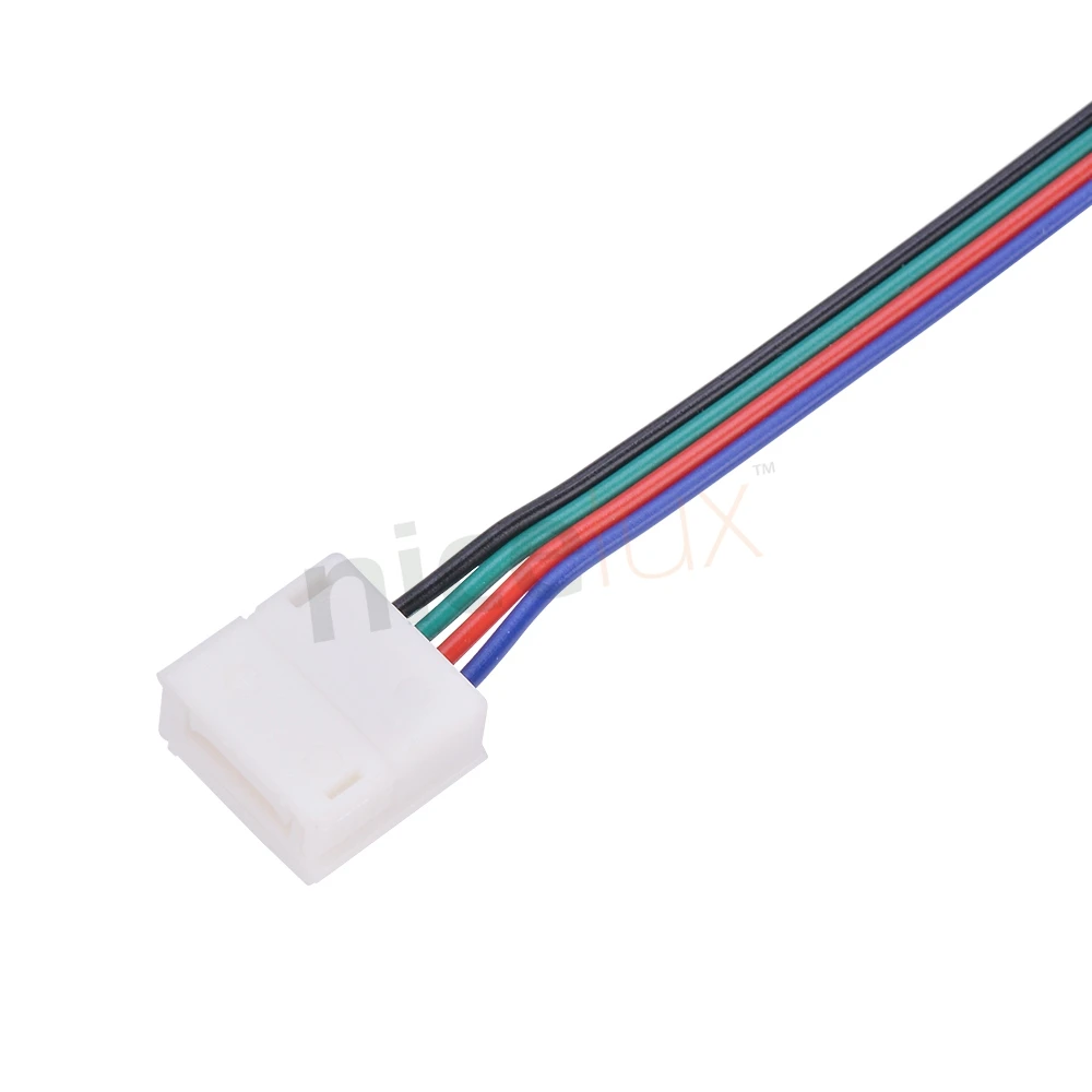 5 шт. 2 контактный 4 разъем для светодиодной ленты SMD 8 мм 10 3528 5050 RGB одноцветная IP65/54