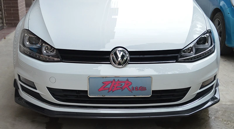 Подходит для Volkswagen Golf 7MK7 GTI модифицированный воздушный нож из углеродного