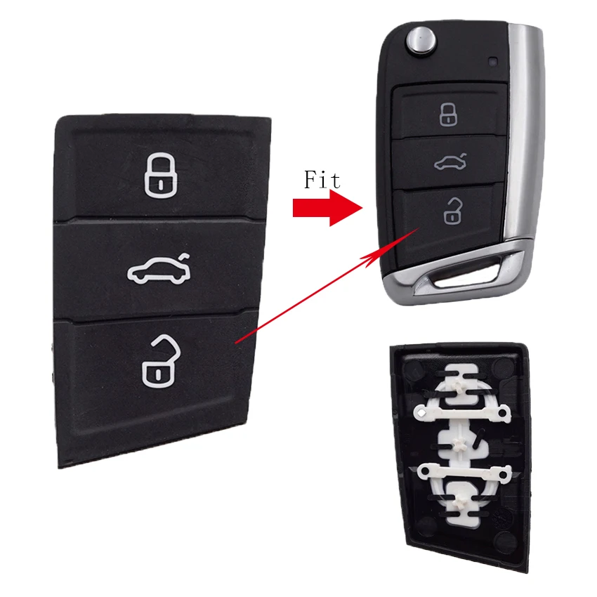 Cocolockey Автомобильный ключ для ключа Golf mk7 gol skoda rapid /superb/yeti seat /ibiza/altea/leon
