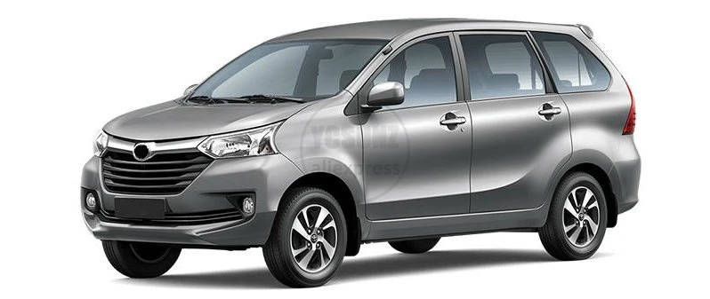 ABS Автомобильный задний бампер наклейка для toyota avanza 2015 2016 2017 2018 аксессуары