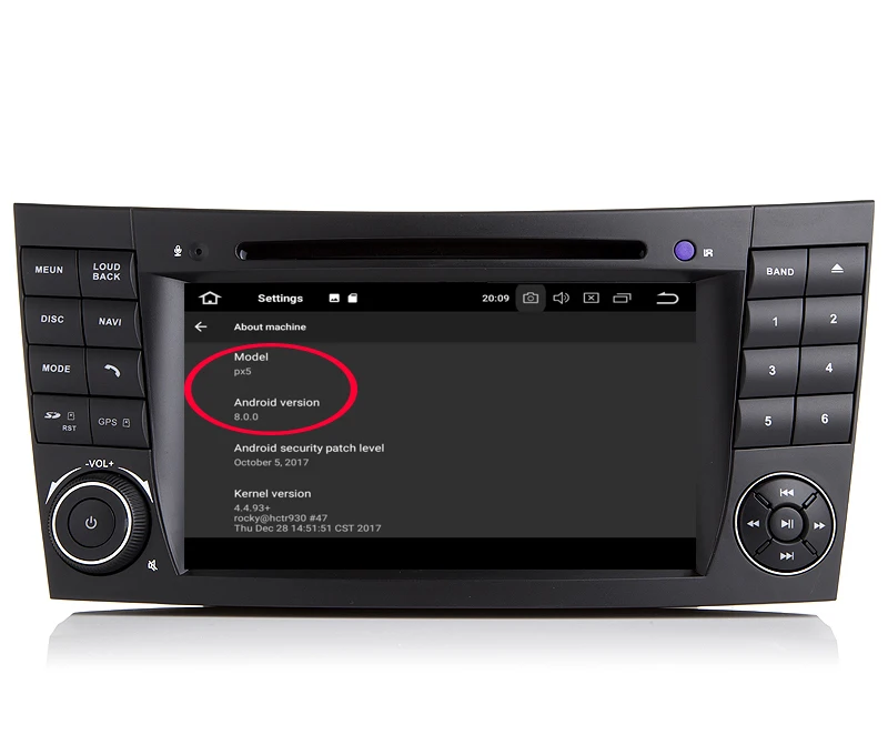 Android 8,0 Два Din Автомобильный dvd-плеер для Mercedes-Benz E Class W211 android DVD W219 4G wifi Радио Стерео gps 4 Гб ram 32 Гб rom DVR