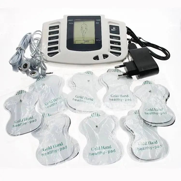 

New JR309 Electrical Muscle Stimulator Full Body Relax Therapy Massager Massage Pulse tens Acupuncture Slimming Machine 16pads