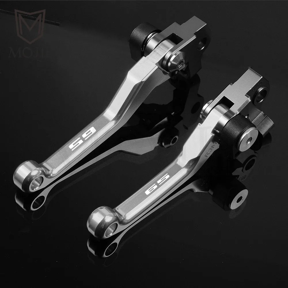 65SX XC 04-11 Gray Для KTM 65SX 65XC 65 SX XC 2004-2011- Мотокросс ЧПУ Сводные сцепные рычаги для кроссовых и обычных мотоциклов - Цвет: 65SX XC 04-11 Gray
