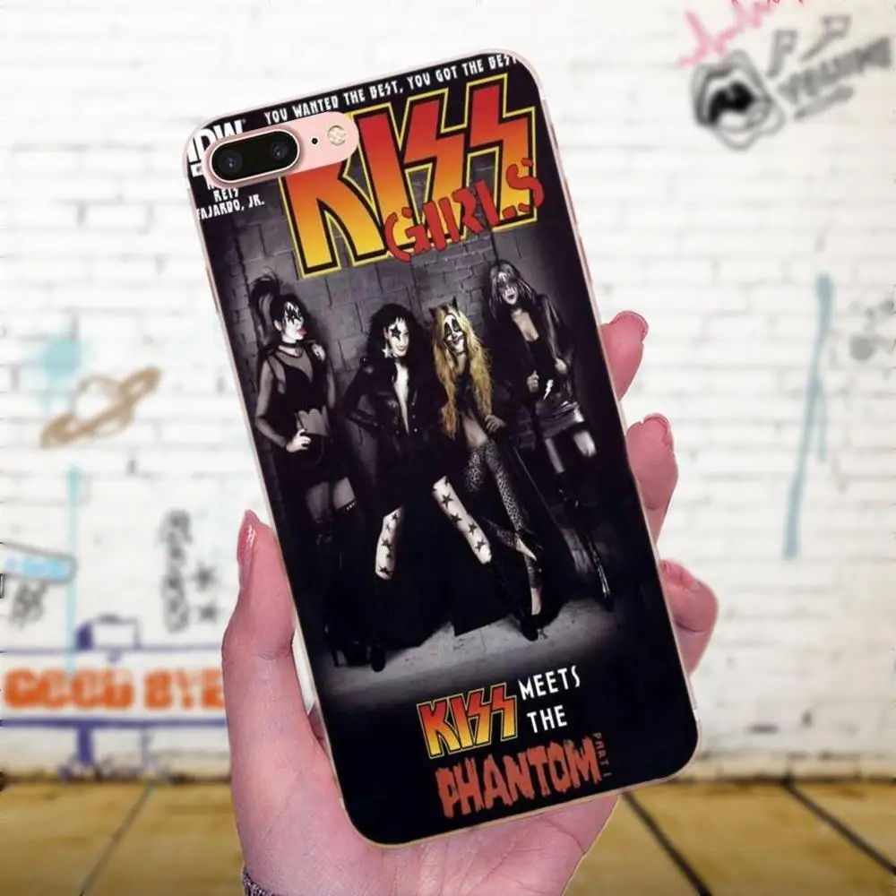 Для LG Nexus 5 5X G2 G3 mini spirit G4 G5 G6 K4 K7 K8 K10 2017 V10 V20 V30 стилус сотовый Чехол Gene Simmons Kiss Band |