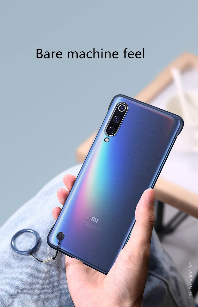 Xiaomi 9 mobile phone shell silicone millet 9se protective ultra-thin borderless transparent all-inclusive anti-fall |
