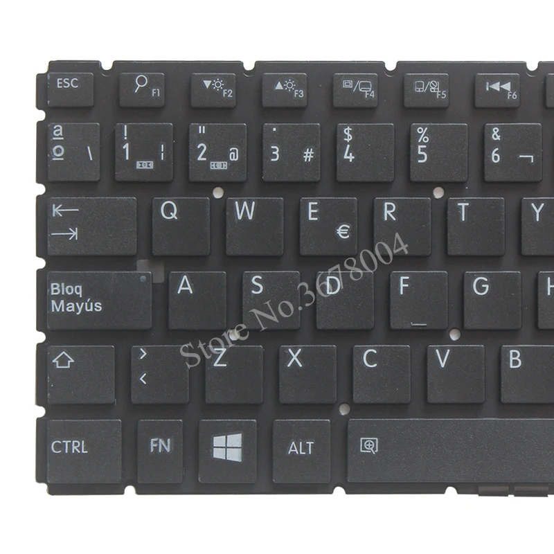 Новая клавиатура для ноутбука SP Toshiba Satellite L50 B L55DT L55 S50 черная испанская