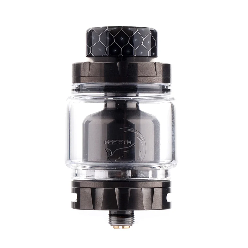 Оригинальный vape Танк Hellvape Rebirth RTA 25 мм диаметр 2 мл бак с 810 смоляной Driptip для Squonkor mod
