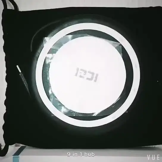 9 в 1 Тип C концентратор Многофункциональный USB 3 0 адаптер H D M I VGA TF/SD Ethernet RJ45 для MacBook