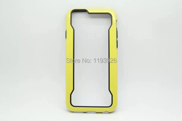 10PCS/Lot Wholesales PC+TPU Blade Point Colours Bumper For Iphone 6 4.7 inches Apple Phone 6g Free Shipping |