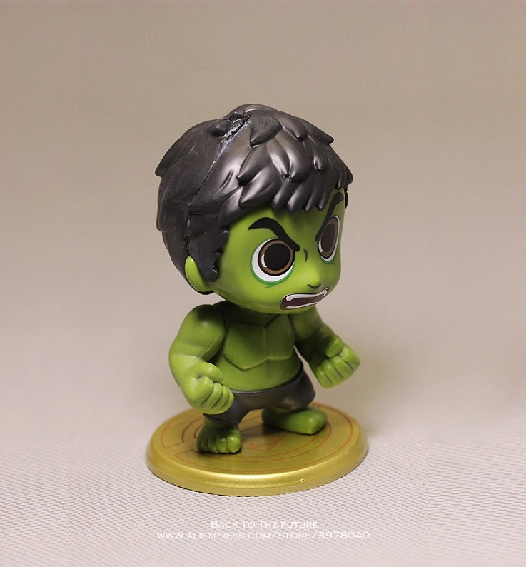 Disney Marvel Мстители Халк 9 5 см фигурку аниме мини украшение ПВХ Коллекционная