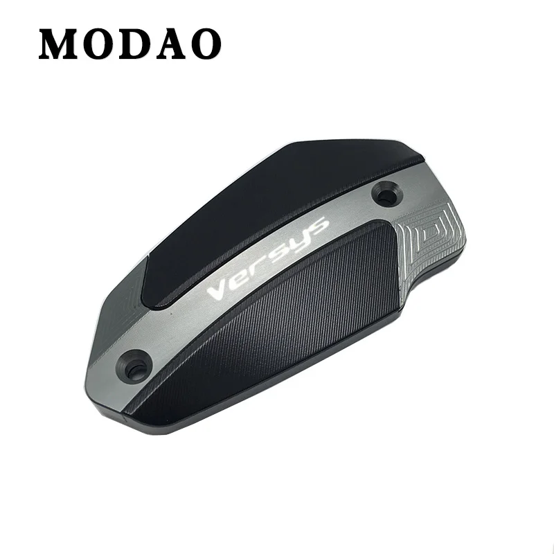 Titanium Для KAWASAKI Versys650 VERSYS650 VERSYS 650 2007- CNC бачок тормозной жидкости для переднего колеса крышка аксессуары для мотоциклов - Цвет: Titanium