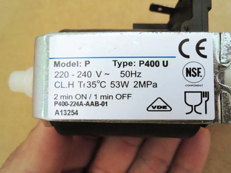 P 400U электромагнитный насос/насосы для кофемашины медицинское оборудование