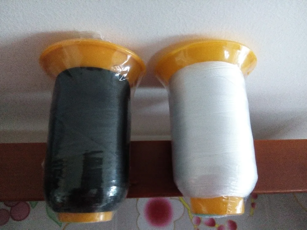 Большая швейная машина для вышивки 5000 м нить из бобины Brother Janome белая и черная с