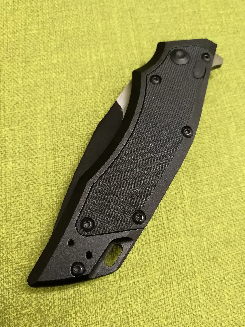 Grady Fung OEM KS 1905 складной нож из нержавеющей стали Blakc Blade G10 + тактические ножи с