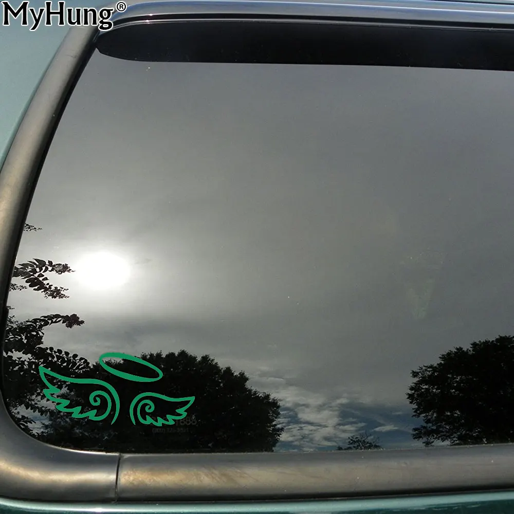 

15*7.5cm Car-styling Angel Wings Vinyl Sticker Window Decal For FORD FOCUS 2 focus 3 Mondeo KUGA Fiesta Ecosport Car Sticker
