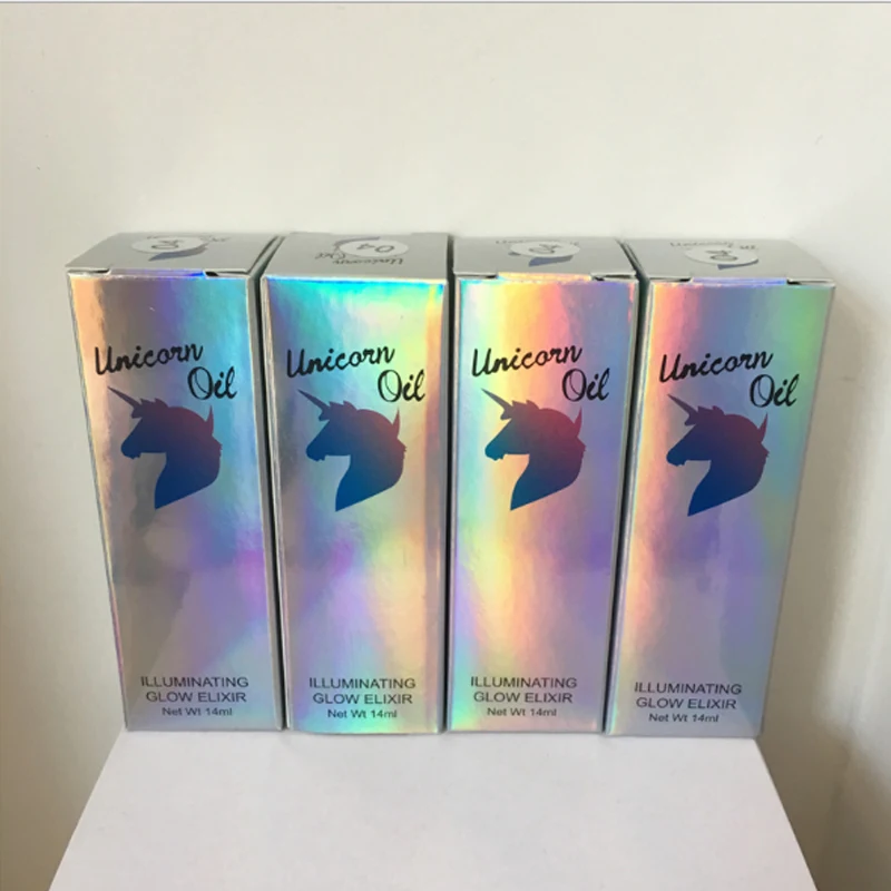 5 цветов Сексуальная красота блестящая жидкая яркий выделитель Единорог масло