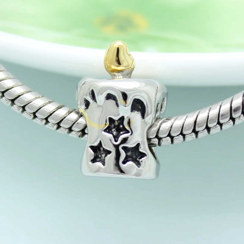 Браслет со звездой на день рождения бусина-Шарм для Пандоры | Украшения и