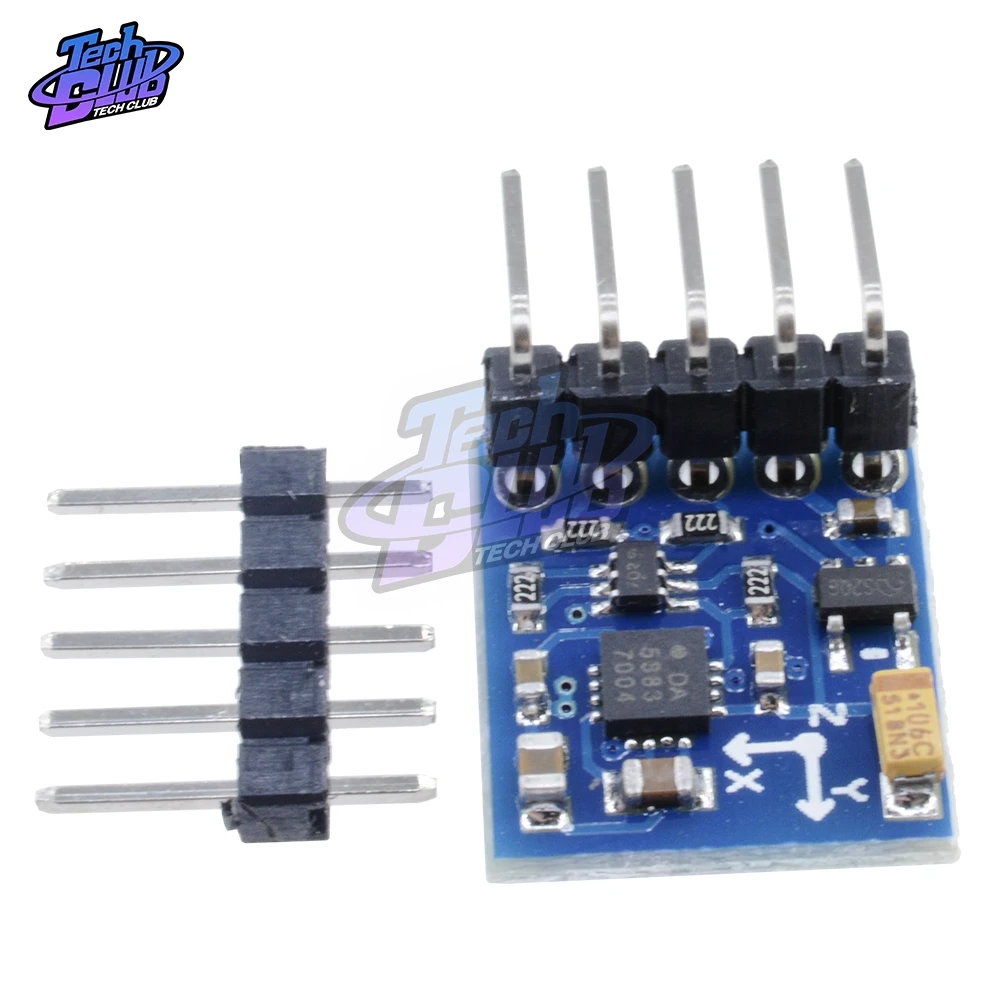 3 в 5 HMC5883 HMC5883L GY 271 трехосевой Компас магнитометр сенсорный модуль для Arduino