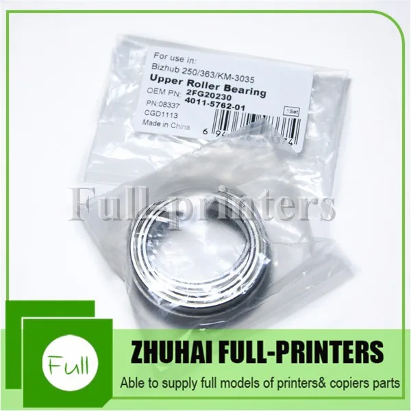 2 набора верхние роликовые подшипники фьюзера совместимые с Minolta bizhub 250 для Kyocera 363