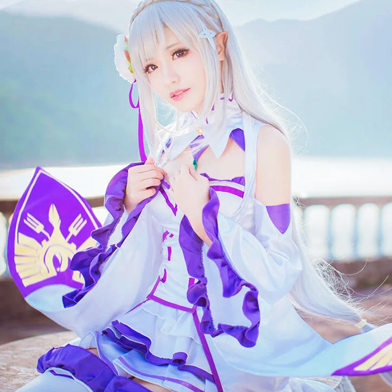 Re: Life in a different world of zero Emilia/костюмы для девочек одежда костюмированной вечеринки