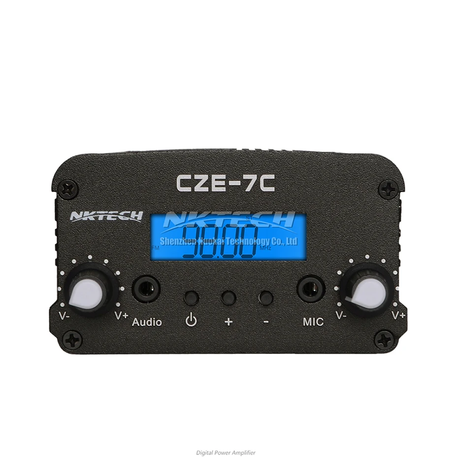 Nktech CEZ 7C 1 Вт/7 Вт 76 ~ 108 мГц Подсветка lcdstereo PLL fm передатчик Радио радиостанция +