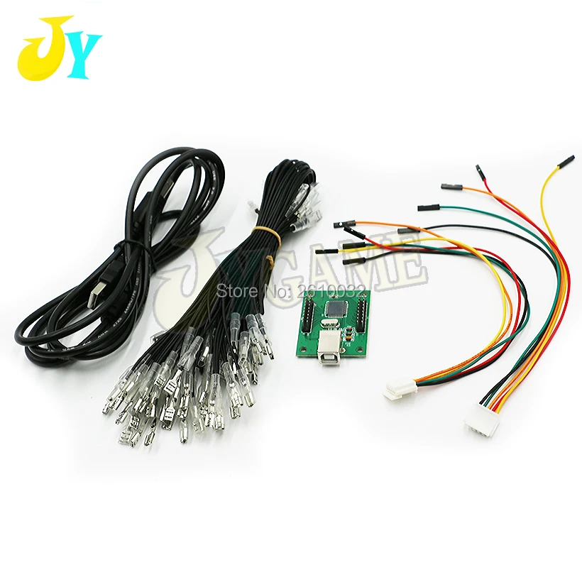 Xin Mo Arcade Usb Controller Kit 2 Player Mame Pc Keyboard Encoder Zero Delay Board For Raspberry Pi