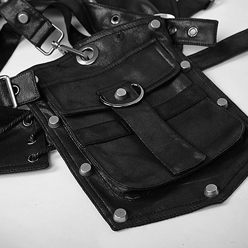 Сумка на плечо Gear Duke мужская с заклепками бронированная сумочка из искусственной