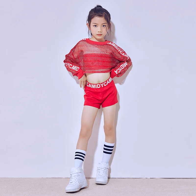 Новые детские костюмы с блестками для мальчиков и девочек Одежда танцев в стиле