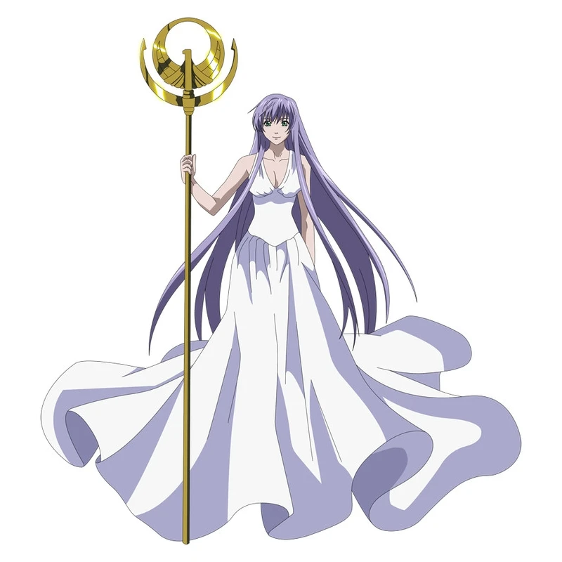Парик для косплея Saint Seiya Athena Бесплатная доставка на Хэллоуин и Рождество |