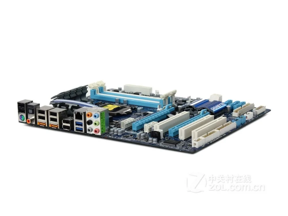 Материнская плата для настольного компьютера Gigabyte GA-P55A-UD3R P55A-UD3R P55 LGA 1156 Core i7 i5 i3 DDR3 16G SATA3 USB3.0 ATX.