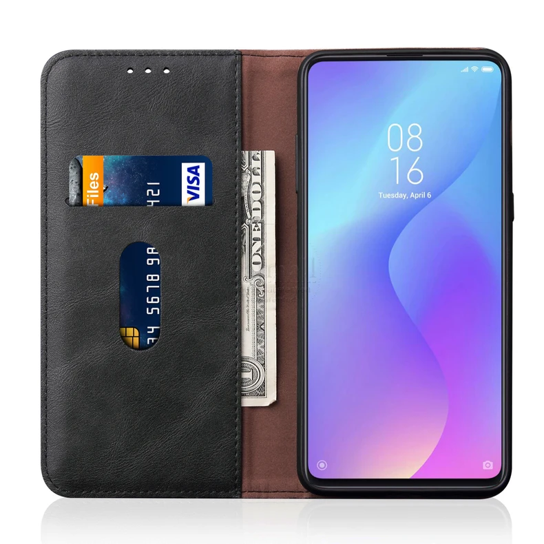 Винтажный кожаный чехол-книжка для Xiao mi Red mi K20 Pro mi 9 T, Роскошный кошелек с подставкой для карт, Магнитный чехол-книжка, повседневный чехол для телефона, Fundas