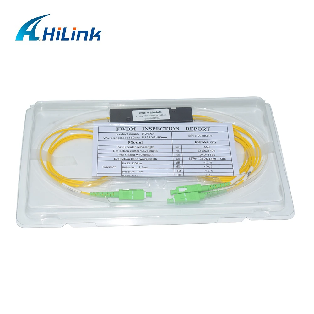 (1 20 шт.) Бесплатная доставка! Разъем SC/APC FWDM TX1550nm RX1310nm/1490nm оптический фильтр