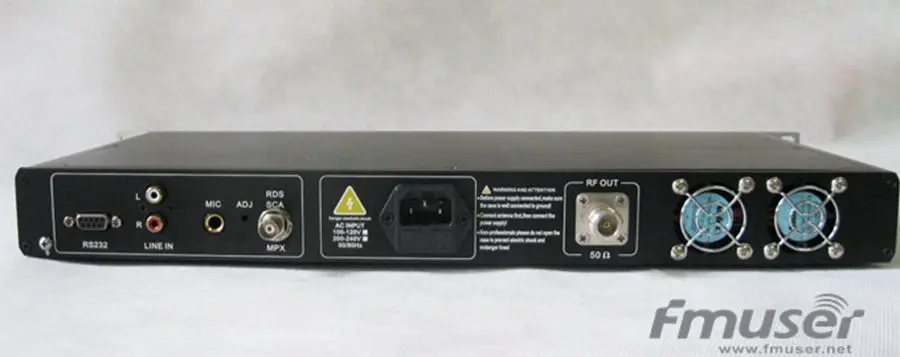 Бесплатная доставка FU-30/50B-50W fm-передатчик 0-50 Вт Регулировка мощности трансляции