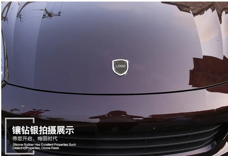 2 цвета автомобиля значок украшение Логотип рамка наклейки для Porsche 911 718 Macan Panamera