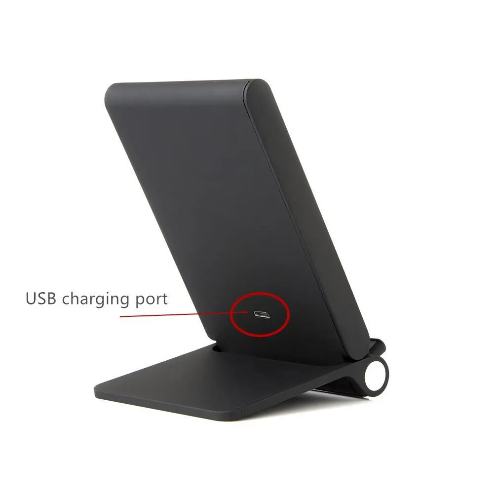 3 Coils Qi Беспроводной Зарядное устройство Док станция для iPhone 8X7 6 Plus/8 Plus samsung Galaxy S8 S7
