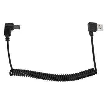 Спиральный штекер USB 2 0 B на 5 футов прямоугольный Штекер d для Windows |to usb|usb 2.0 a busb b |