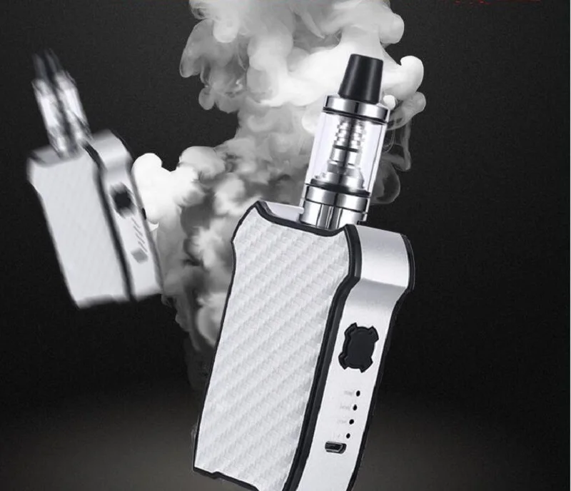 Электронная сигарета 80 Вт Vape Kit Mech Box Mod Vaping 20 до управляемый испаритель 2200 мАч