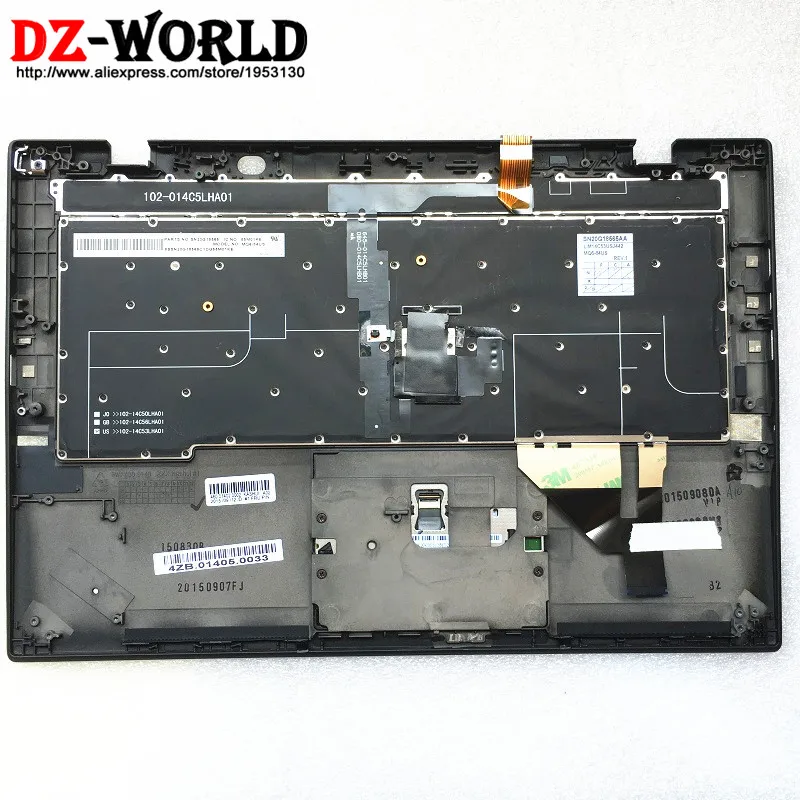 Новая Оригинальная клавиатура с подсветкой для Thinkpad X1 Carbon 3-го поколения 3 типа: 20BS