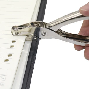 Металлический перфоратор диаметром 6 мм, 1 шт., Дырокол с одним отверстием для бумаги, дырокол для скрапбукинга 1-8 страниц, дырокол для бумаги