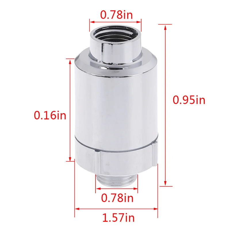 

Bathroom Sprinkler Filter Water Purifier Water Filter In Line Faucet Shower Head