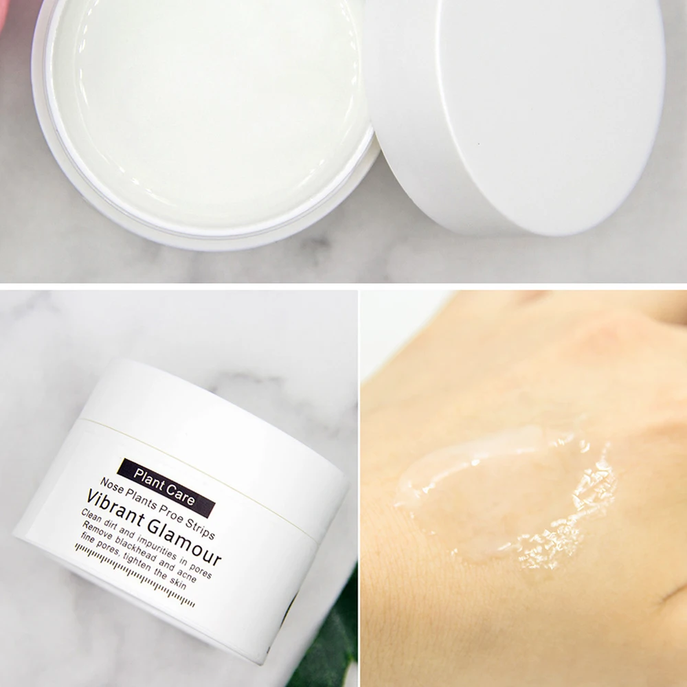 

Aloe Vera Tear Mask Blackhead Remover Nose Mask Pore Strip Black Mask Peeling Acne Treatment Black Deep Cleansing Skin Care