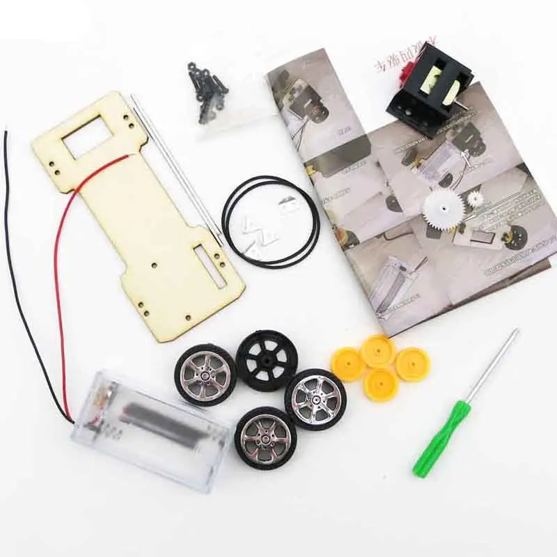 F17912 DIY Набор ручная работа Багги технология собирает игрушечный костюм 12*4*9 см 4WD