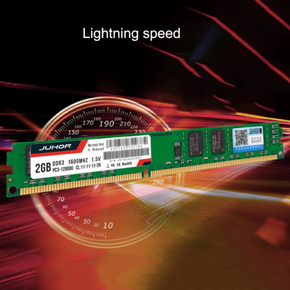 JUHOR Ram DDR3 4GB 8GB 16GB 2GB1600mhz Memory DDR4 4GB 8GB 16GB 2666mhz U-DIMM PC4-21300 288 pin non-ECC RAM for all motherboard