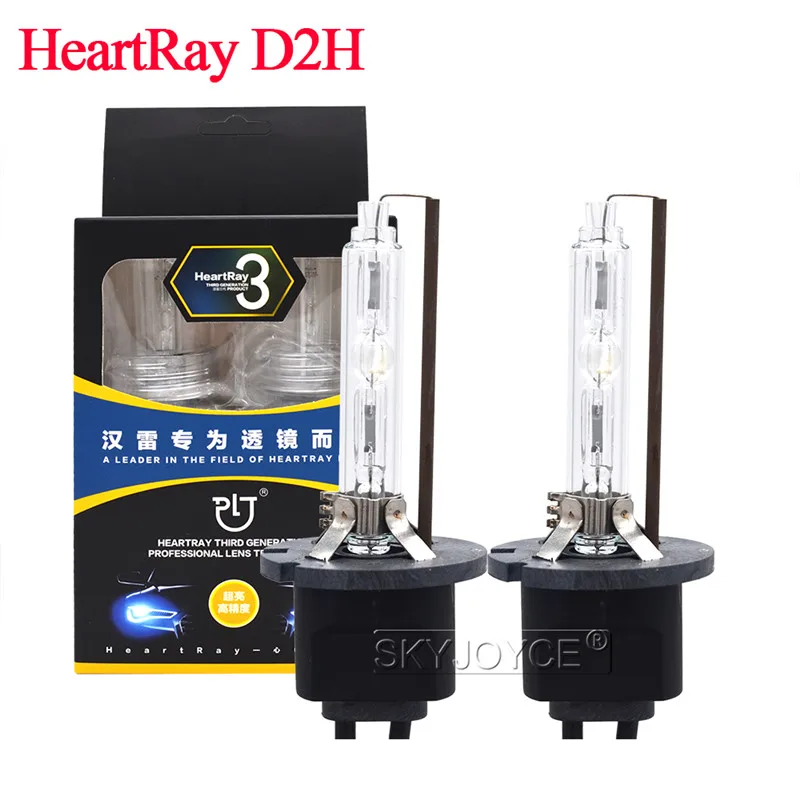 SKYJOYCE 35 Вт HeartRay D2H Xenon HID Kit H7 4500K 5500K 6500K H1 H11 HB3 HB4 Автомобильная светильник ПА DLT F3