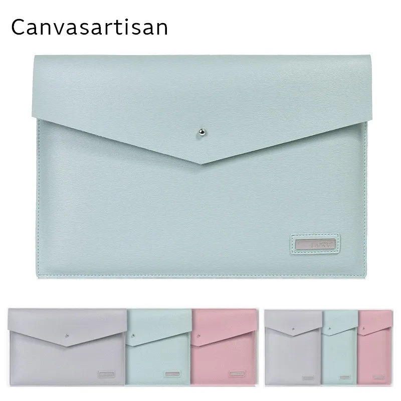 2020 новый бренд Canvasartisan PU кожаный чехол для MacBook Air 13 &quot 11&quot 12 3&quot конверт ноутбука