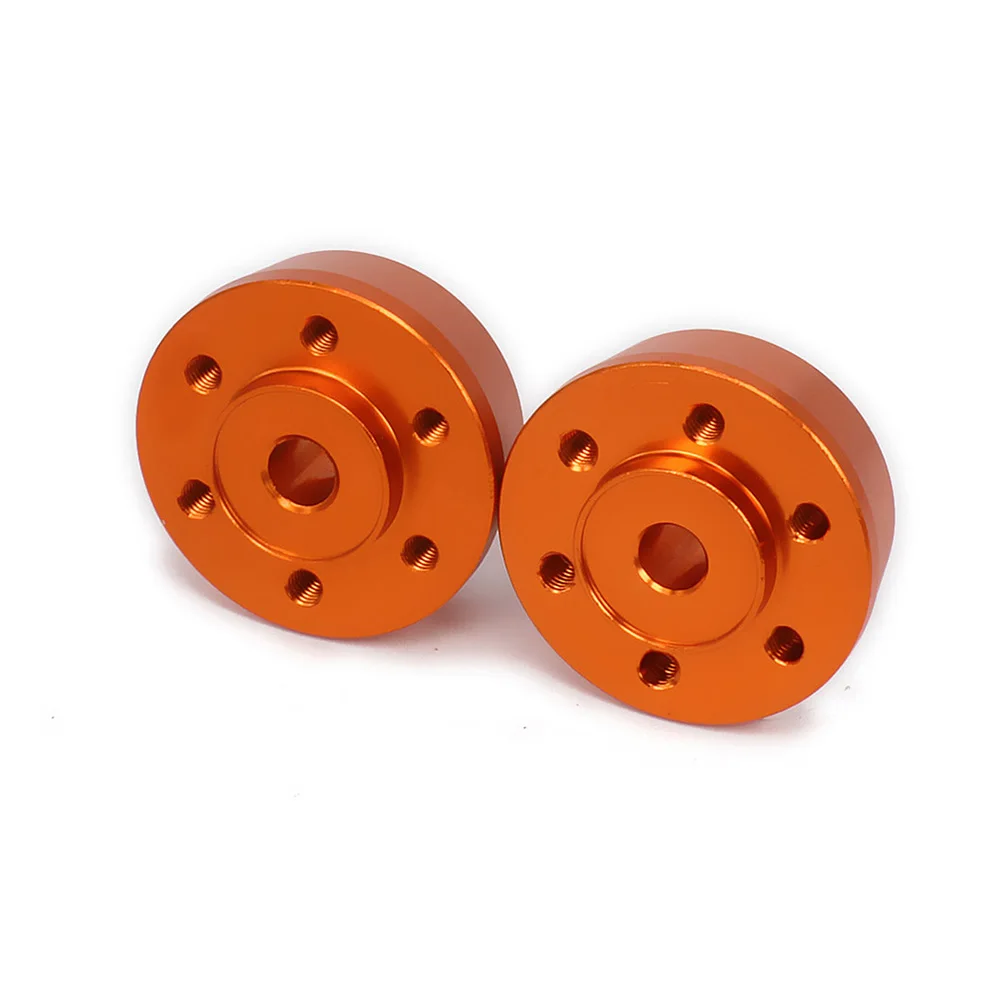 RCAWD 2 шт. Алюминиевый адаптер с шестигранной головкой на переднее колесо для 1/10 Axial