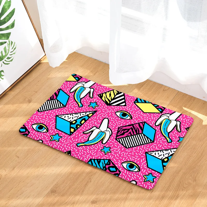 BLRISUP креативный Красочный геометрический узор Напольный Коврик