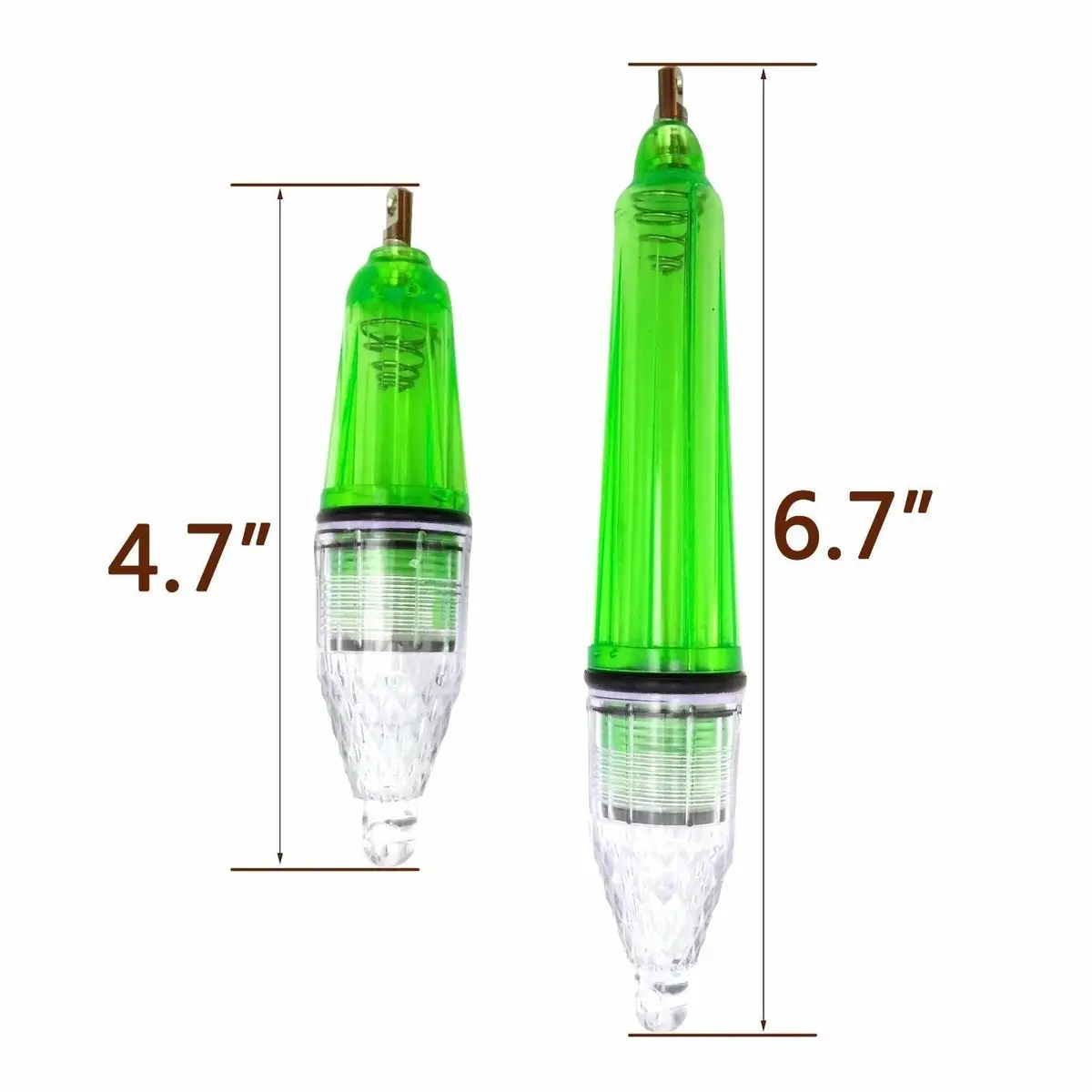 Гиена глубокое падение Рыбалка вспышкой LED подводный приманки бас