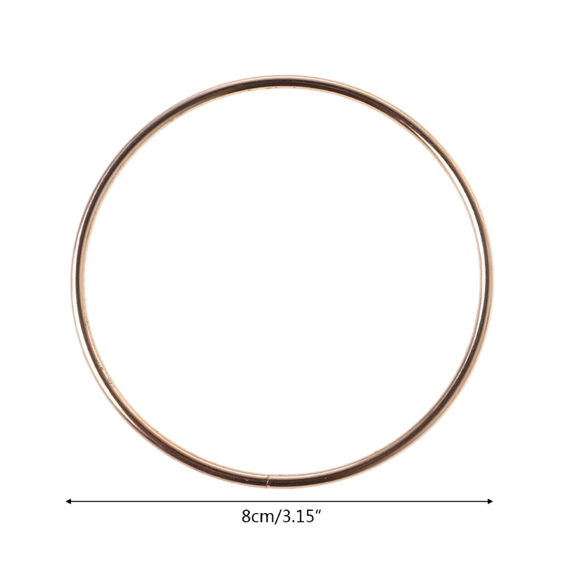 

Metal Dream Catcher Dreamcatcher Ring Macrame Craft Hoop DIY Accessory 35-190mm